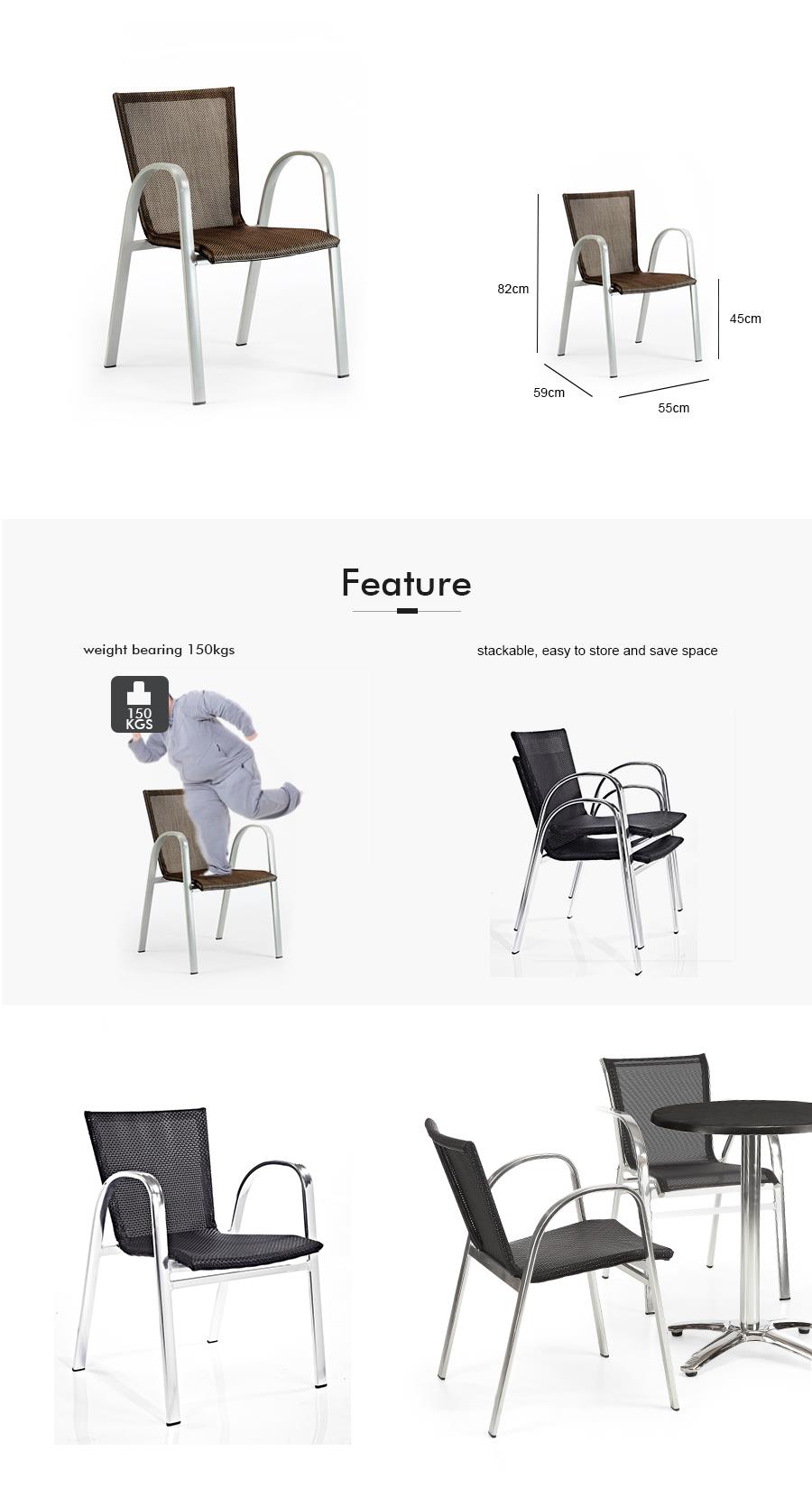 Luxury Restaurant Patio Chairs Bamboo Look china